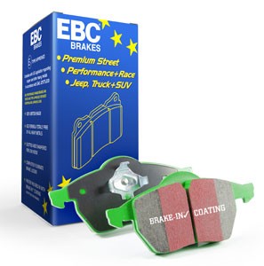 Brake pads EBC Greenstuff. Produktové číslo výrobcu: DP22069