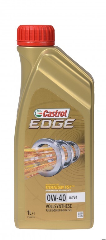 Castrol Edge FST 0W-40 A3/B4. Produktové číslo výrobcu: 15336D